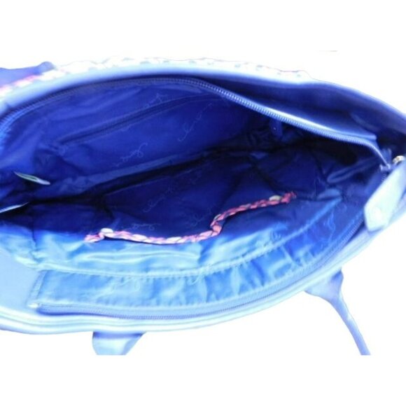 Vera Bradley Convertible Detachable Crossbody Purple Pink Handbag Purse - Picture 5 of 5